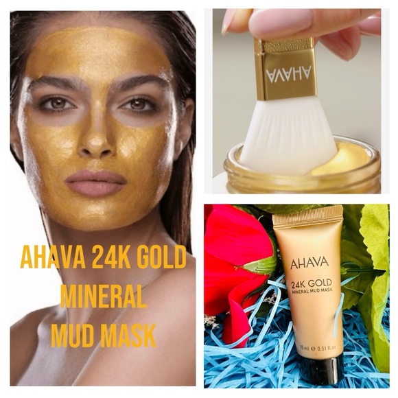 New AHAVA 24K Gold Mineral Mud Mask - Picture 1 of 12